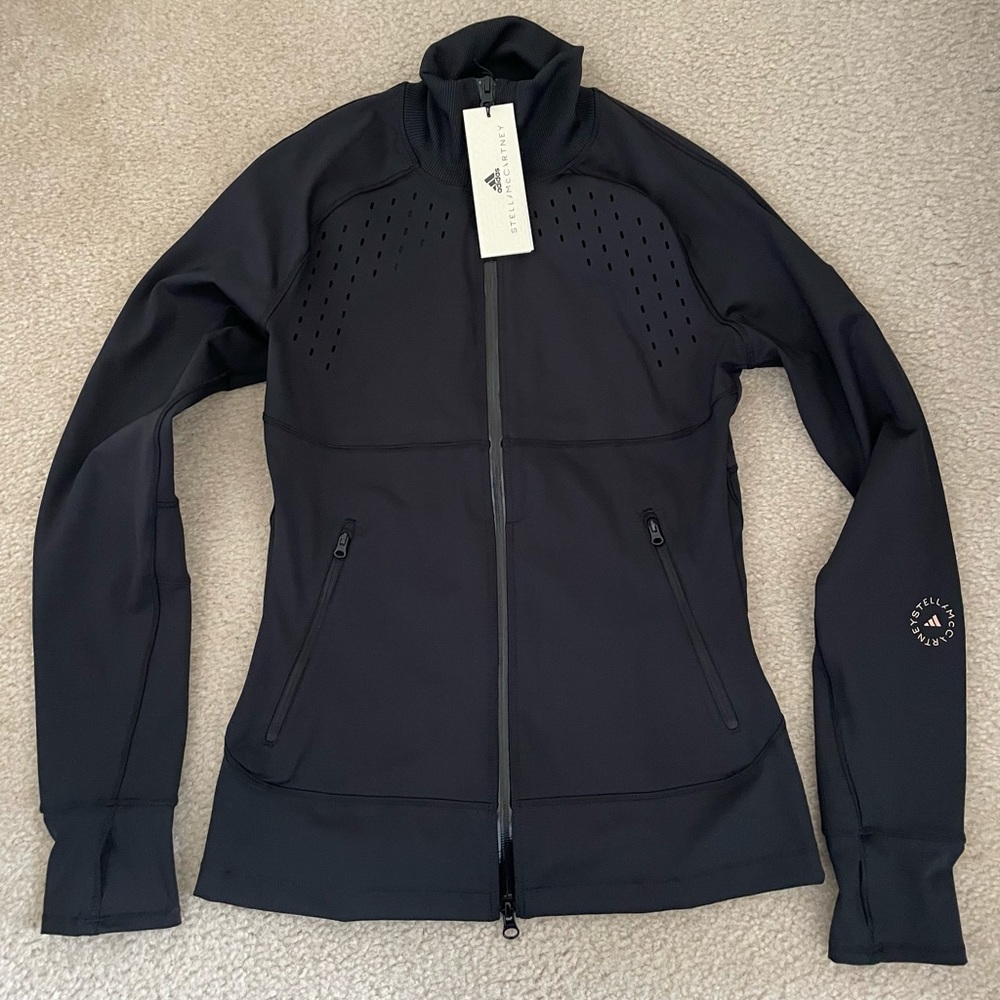 Stella McCartney Adidas Mid Layer Jacket Black Size M